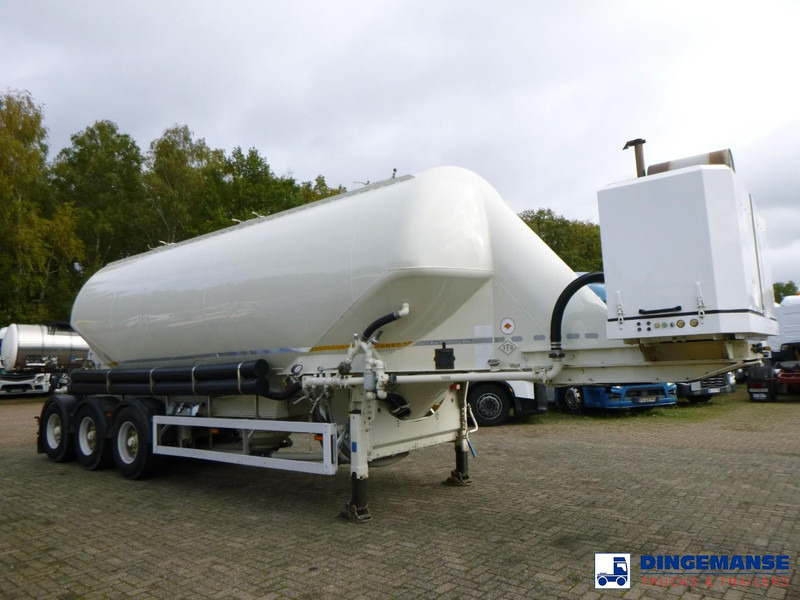 Feldbinder Powder tank alu 40 m3 + engine/compressor - Tanksættevogn: billede 2 Feldbinder Powder tank alu 40 m3 + engine/compressor - Tanksættevogn: billede 2