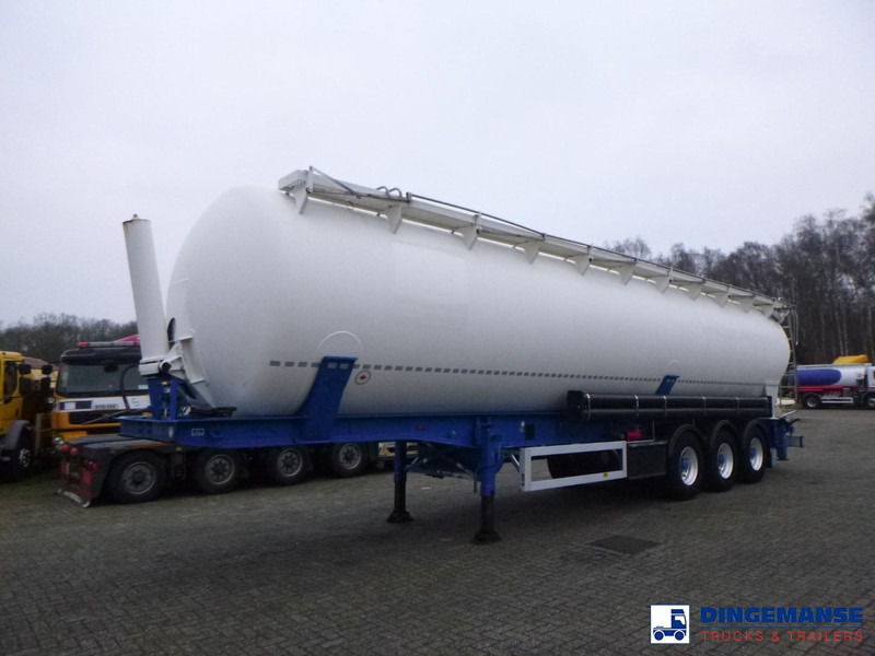 Feldbinder Powder tank alu 63 m3 (tipping) - Tanksættevogn: billede 1 Feldbinder Powder tank alu 63 m3 (tipping) - Tanksættevogn: billede 1