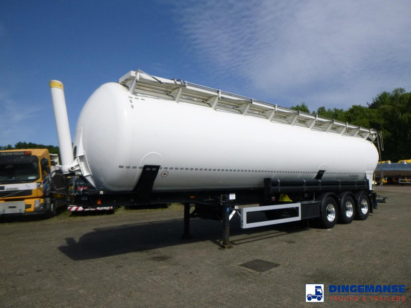 Feldbinder Powder tank alu 63 m3 (tipping) - Tanksættevogn: billede 1 Feldbinder Powder tank alu 63 m3 (tipping) - Tanksættevogn: billede 1