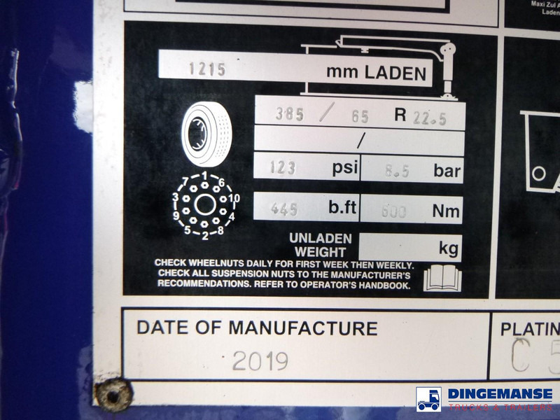 Tipvogn sættevogn Fruehauf Tipper trailer alu 52 m3: billede 18 Tipvogn sættevogn Fruehauf Tipper trailer alu 52 m3: billede 18
