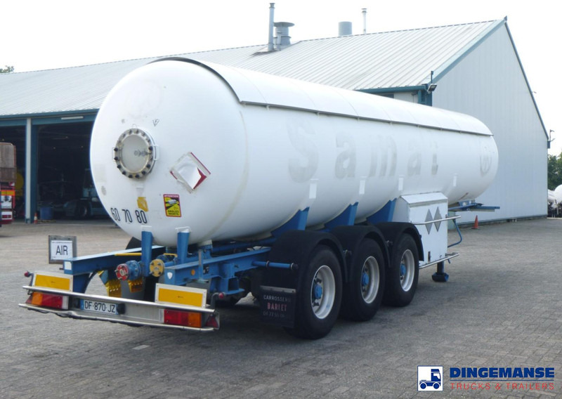 Guhur Low-pressure gas tank steel 31.5 m3 / 10 bar (methyl chloride) - Tanksættevogn: billede 3 Guhur Low-pressure gas tank steel 31.5 m3 / 10 bar (methyl chloride) - Tanksættevogn: billede 3