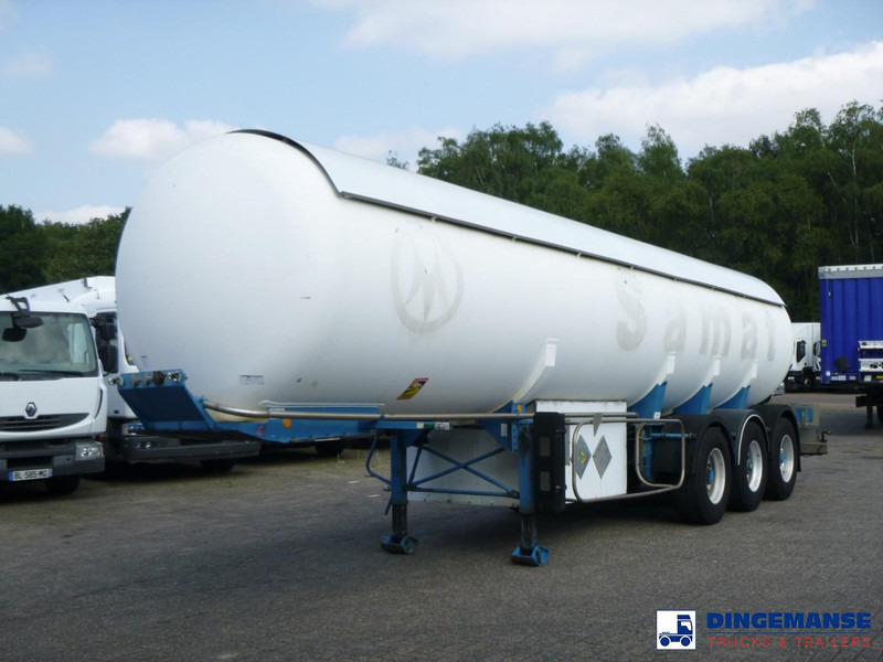 Guhur Low-pressure gas tank steel 31.5 m3 / 10 bar (methyl chloride) - Tanksættevogn: billede 1 Guhur Low-pressure gas tank steel 31.5 m3 / 10 bar (methyl chloride) - Tanksættevogn: billede 1