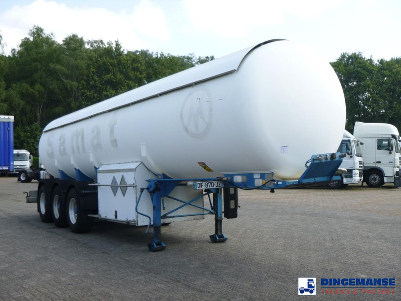 Guhur Low-pressure gas tank steel 31.5 m3 / 10 bar (methyl chloride) - Tanksættevogn: billede 2 Guhur Low-pressure gas tank steel 31.5 m3 / 10 bar (methyl chloride) - Tanksættevogn: billede 2