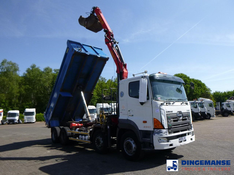 Hino FY1EUKA RHD + Palfinger E120L + grapple - Lastbil med kran: billede 2 Hino FY1EUKA RHD + Palfinger E120L + grapple - Lastbil med kran: billede 2