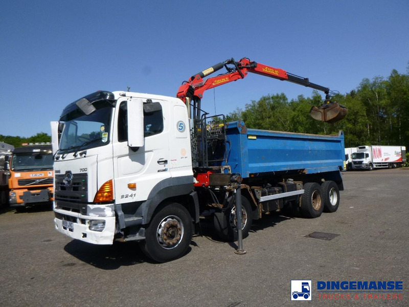 Hino FY1EUKA RHD + Palfinger E120L + grapple - Lastbil med kran: billede 5 Hino FY1EUKA RHD + Palfinger E120L + grapple - Lastbil med kran: billede 5