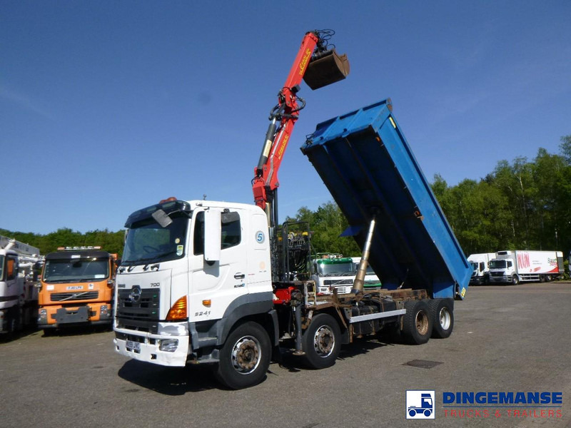 Hino FY1EUKA RHD + Palfinger E120L + grapple - Lastbil med kran: billede 1 Hino FY1EUKA RHD + Palfinger E120L + grapple - Lastbil med kran: billede 1