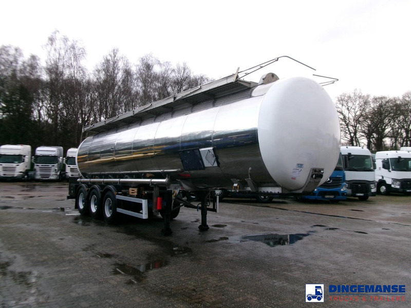 Indox Chemical tank inox L4BH 33.5 m3 / 1 comp - Tanksættevogn: billede 2 Indox Chemical tank inox L4BH 33.5 m3 / 1 comp - Tanksættevogn: billede 2