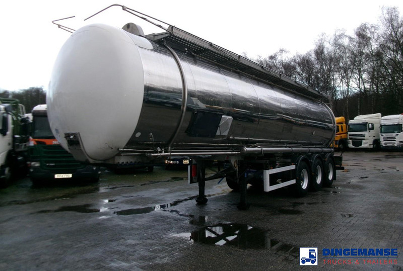 Indox Chemical tank inox L4BH 33.5 m3 / 1 comp - Tanksættevogn: billede 1 Indox Chemical tank inox L4BH 33.5 m3 / 1 comp - Tanksættevogn: billede 1