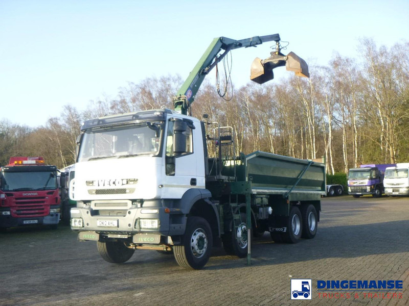 Iveco AD340T36 8x4 RHD tipper + HMF 1244 Z1 - Lastbil med kran: billede 5 Iveco AD340T36 8x4 RHD tipper + HMF 1244 Z1 - Lastbil med kran: billede 5