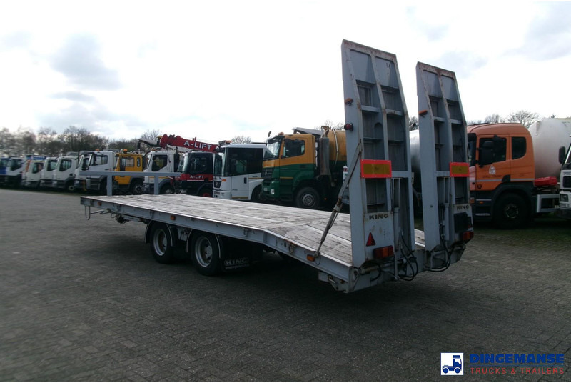 KING 2-axle platform drawbar trailer 14t + ramps - Ladtrailer: billede 3 KING 2-axle platform drawbar trailer 14t + ramps - Ladtrailer: billede 3