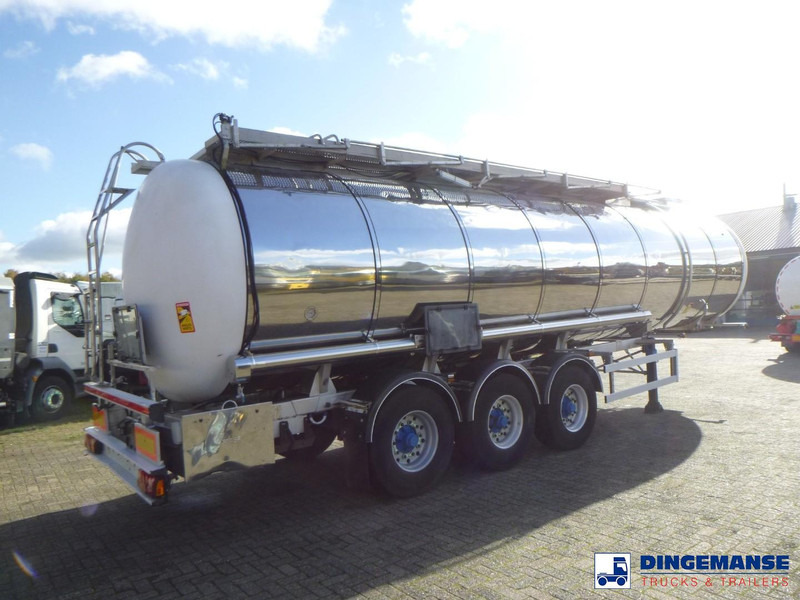LAG Chemical tank inox 37.5 m3 / 1 comp - Tanksættevogn: billede 4 LAG Chemical tank inox 37.5 m3 / 1 comp - Tanksættevogn: billede 4