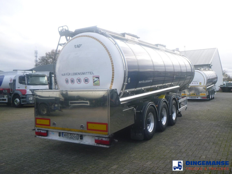 LAG Food tank inox 32m3 / 3 comp + pump + steam heating + webasto - Tanksættevogn: billede 4 LAG Food tank inox 32m3 / 3 comp + pump + steam heating + webasto - Tanksættevogn: billede 4