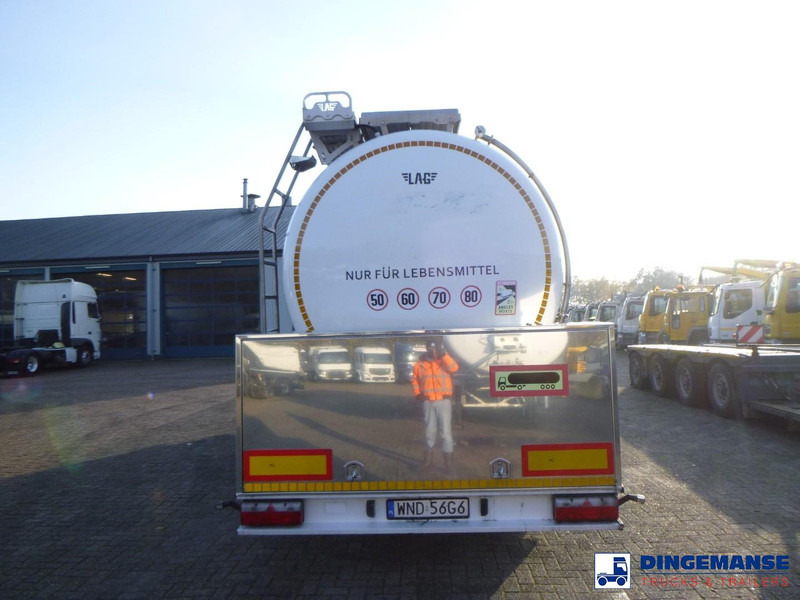 LAG Food tank inox 32m3 / 3 comp + pump + steam heating + webasto - Tanksættevogn: billede 5 LAG Food tank inox 32m3 / 3 comp + pump + steam heating + webasto - Tanksættevogn: billede 5