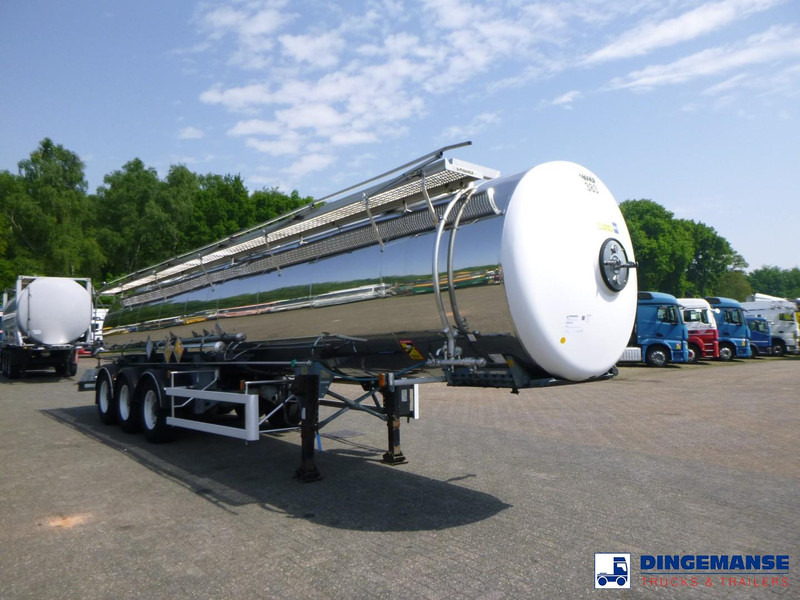Magyar Chemical tank inox L4BH 22.2 m3 / 1 comp - Tanksættevogn: billede 2 Magyar Chemical tank inox L4BH 22.2 m3 / 1 comp - Tanksættevogn: billede 2