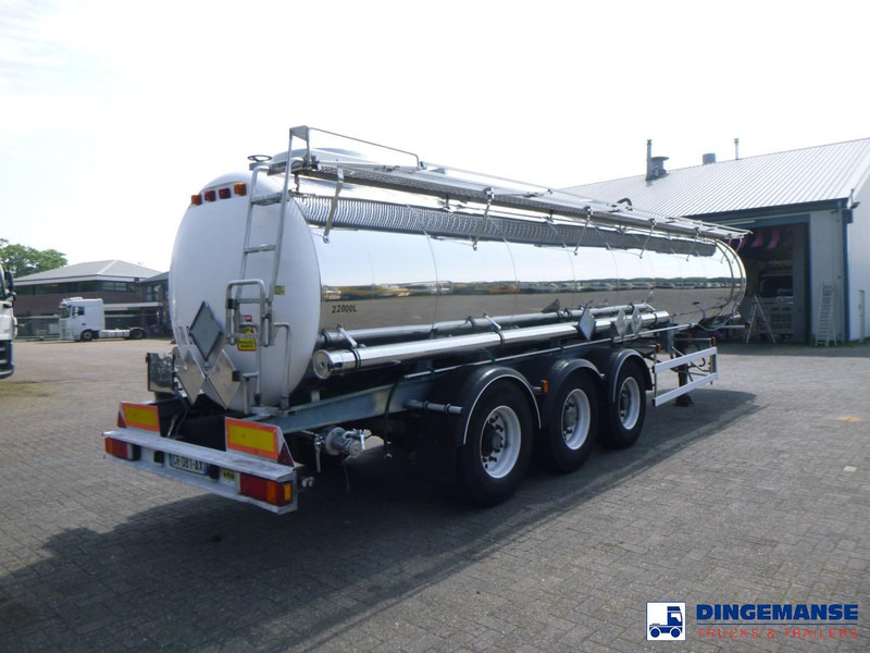 Magyar Chemical tank inox L4BH 22.2 m3 / 1 comp - Tanksættevogn: billede 4 Magyar Chemical tank inox L4BH 22.2 m3 / 1 comp - Tanksættevogn: billede 4