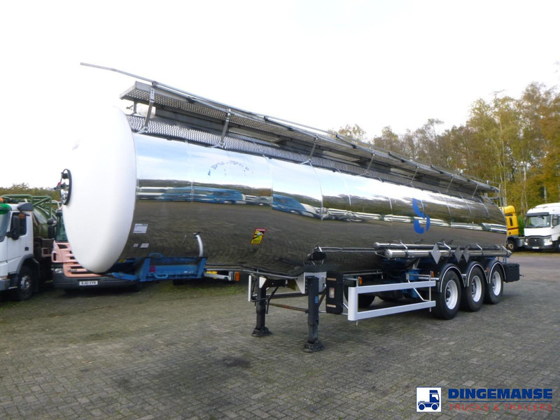 Magyar Chemical tank inox L4BH 32.8 m3 / 1 comp - Tanksættevogn: billede 1 Magyar Chemical tank inox L4BH 32.8 m3 / 1 comp - Tanksættevogn: billede 1
