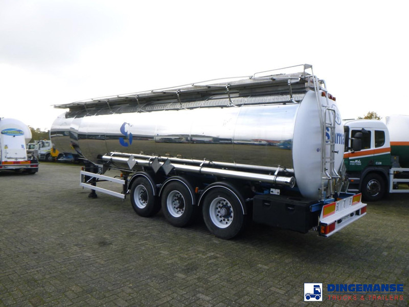 Magyar Chemical tank inox L4BH 32.8 m3 / 1 comp - Tanksættevogn: billede 3 Magyar Chemical tank inox L4BH 32.8 m3 / 1 comp - Tanksættevogn: billede 3