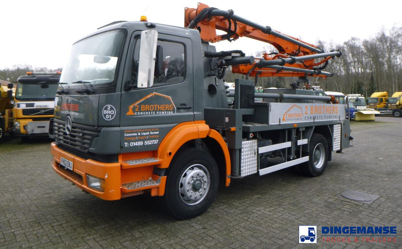 Mercedes-Benz Atego 1823 4x2 Putzmeister concrete pump 16 m - Stationær betonpumpe: billede 1 Mercedes-Benz Atego 1823 4x2 Putzmeister concrete pump 16 m - Stationær betonpumpe: billede 1