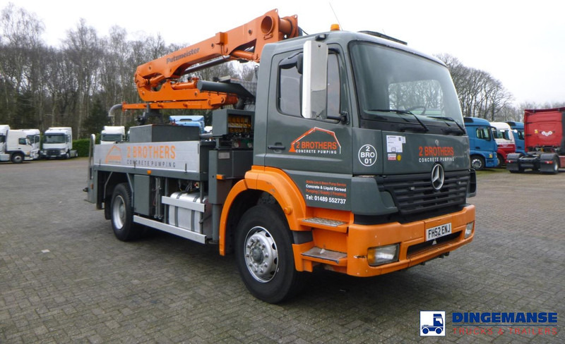 Mercedes-Benz Atego 1823 4x2 Putzmeister concrete pump 16 m - Stationær betonpumpe: billede 2 Mercedes-Benz Atego 1823 4x2 Putzmeister concrete pump 16 m - Stationær betonpumpe: billede 2