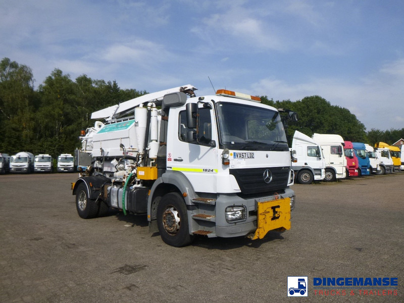 Slamsugemaskine Mercedes-Benz Axor 1824 4x2 RHD Whale vacuum tank 7 m3: billede 1
