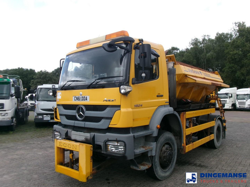 Mercedes-Benz Axor 1824 4x4 RHD salt spreader / gritter - Snerydningsmaskine: billede 1 Mercedes-Benz Axor 1824 4x4 RHD salt spreader / gritter - Snerydningsmaskine: billede 1