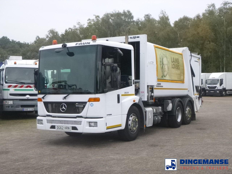Mercedes-Benz Econic 2629 6x2 RHD Faun Variopress refuse truck - Affaldsmaskine: billede 1 Mercedes-Benz Econic 2629 6x2 RHD Faun Variopress refuse truck - Affaldsmaskine: billede 1