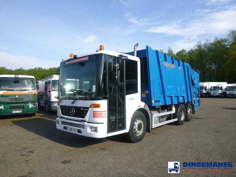 Mercedes-Benz Econic 2629 6x2 RHD Faun refuse truck - Affaldsmaskine: billede 1 Mercedes-Benz Econic 2629 6x2 RHD Faun refuse truck - Affaldsmaskine: billede 1