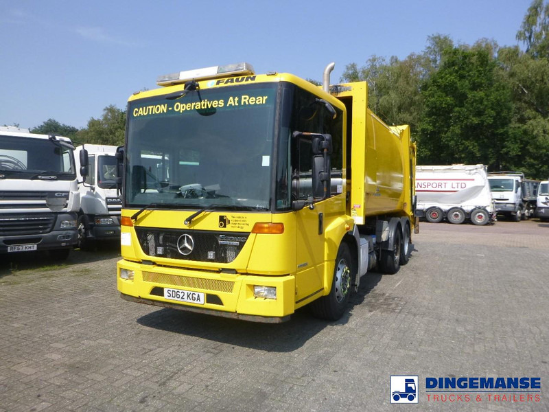 Mercedes-Benz Econic 2633 6x4 RHD Euro 5 EEV Faun Variopress refuse truck - Affaldsmaskine: billede 1 Mercedes-Benz Econic 2633 6x4 RHD Euro 5 EEV Faun Variopress refuse truck - Affaldsmaskine: billede 1