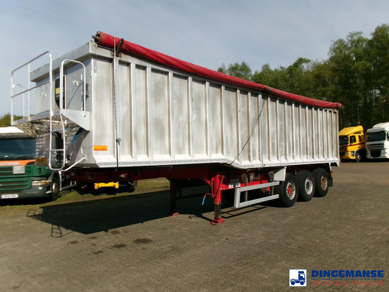 Montracon Tipper trailer alu 55 m3 + tarpaulin - Tipvogn sættevogn: billede 1 Montracon Tipper trailer alu 55 m3 + tarpaulin - Tipvogn sættevogn: billede 1