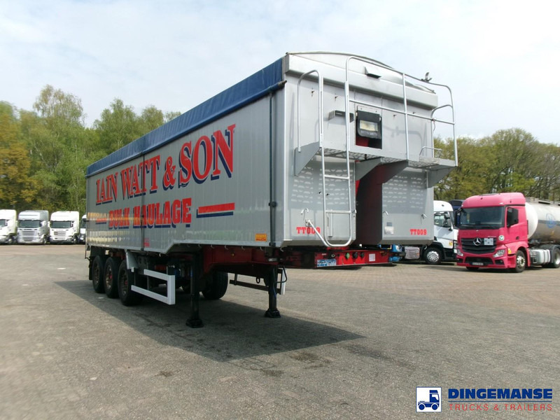 Montracon Tipper trailer alu 55 m3 + tarpaulin - Tipvogn sættevogn: billede 2 Montracon Tipper trailer alu 55 m3 + tarpaulin - Tipvogn sættevogn: billede 2