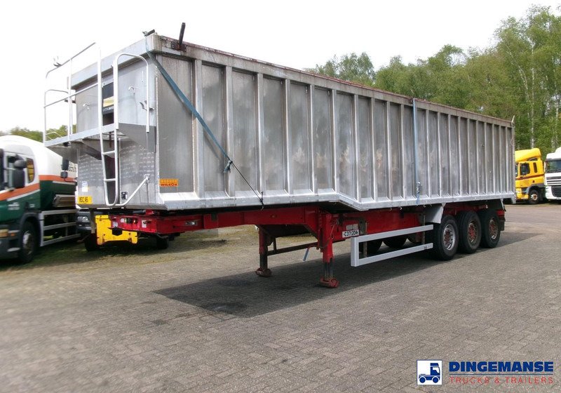 Montracon Tipper trailer alu 55 m3 + tarpaulin - Tipvogn sættevogn: billede 1 Montracon Tipper trailer alu 55 m3 + tarpaulin - Tipvogn sættevogn: billede 1