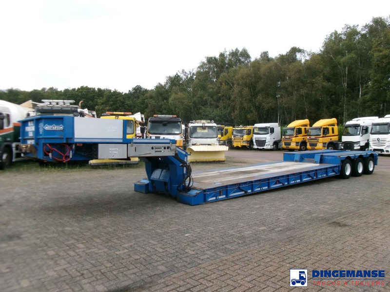 Nooteboom 3-axle lowbed trailer Euro 60-03 // 60 t - Nedbygget platform sættevogn: billede 1 Nooteboom 3-axle lowbed trailer Euro 60-03 // 60 t - Nedbygget platform sættevogn: billede 1