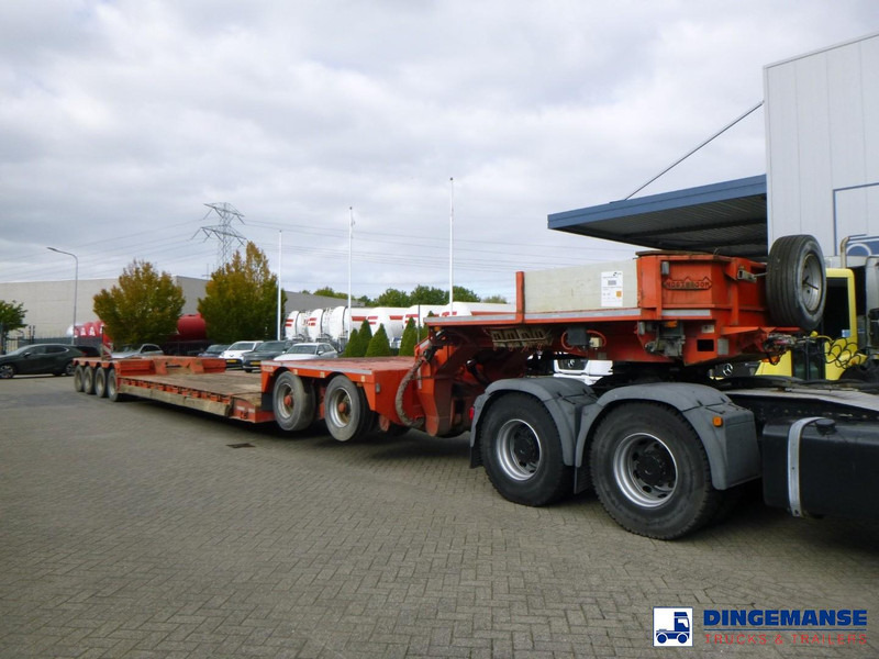 Nooteboom 4-axle lowbed trailer Euro 110-04 + 2-axle dolly - Nedbygget platform sættevogn: billede 3 Nooteboom 4-axle lowbed trailer Euro 110-04 + 2-axle dolly - Nedbygget platform sættevogn: billede 3