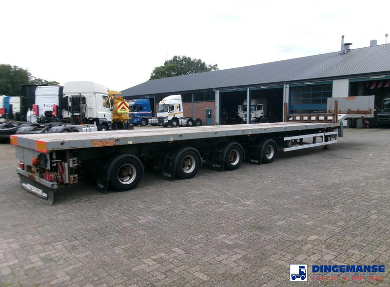 Nooteboom 4-axle semi-lowbed trailer OVB-65-04V ext. 43 m - Nedbygget platform sættevogn: billede 4 Nooteboom 4-axle semi-lowbed trailer OVB-65-04V ext. 43 m - Nedbygget platform sættevogn: billede 4