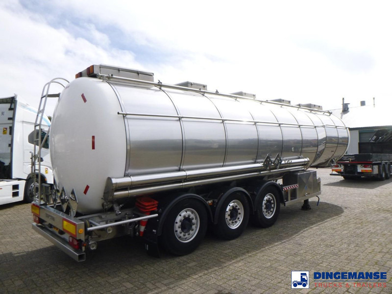 Parcisa Chemical tank inox L4BH 37.5 / 1 comp - Tanksættevogn: billede 4 Parcisa Chemical tank inox L4BH 37.5 / 1 comp - Tanksættevogn: billede 4