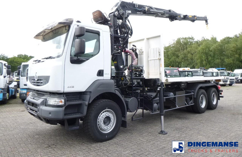 Renault Kerax 440 dxi 6x4 + Hiab 1620Z 80 + XR21S cont. hook - Lastbil med kran: billede 1 Renault Kerax 440 dxi 6x4 + Hiab 1620Z 80 + XR21S cont. hook - Lastbil med kran: billede 1