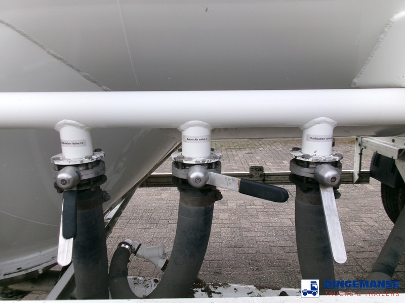 Tanksættevogn SPITZER Powder tank alu 37 m3 / 1 comp: billede 11