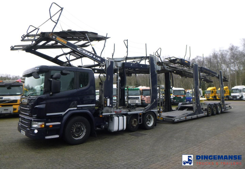 Scania P 410 6x2 RHD Rolfo car transporter - Biltransportør lastbil: billede 1 Scania P 410 6x2 RHD Rolfo car transporter - Biltransportør lastbil: billede 1