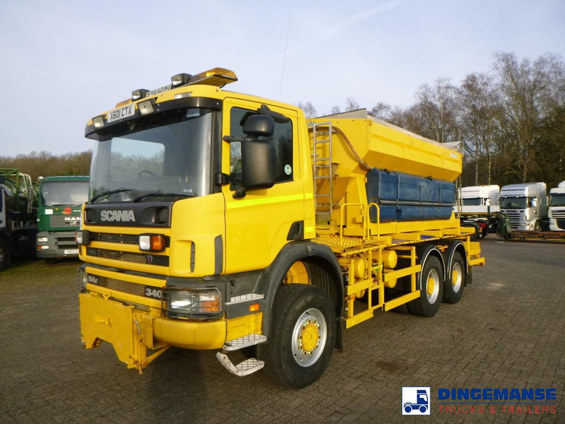 Scania P114-340 CB 6X6 RHD gritter / snow plough - Snerydningsmaskine: billede 1 Scania P114-340 CB 6X6 RHD gritter / snow plough - Snerydningsmaskine: billede 1