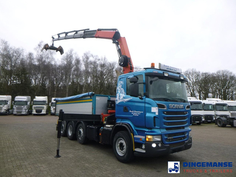 Scania R 500 8X2 tipper + Palfinger PK27001 EHD - Lastbil med kran: billede 2 Scania R 500 8X2 tipper + Palfinger PK27001 EHD - Lastbil med kran: billede 2