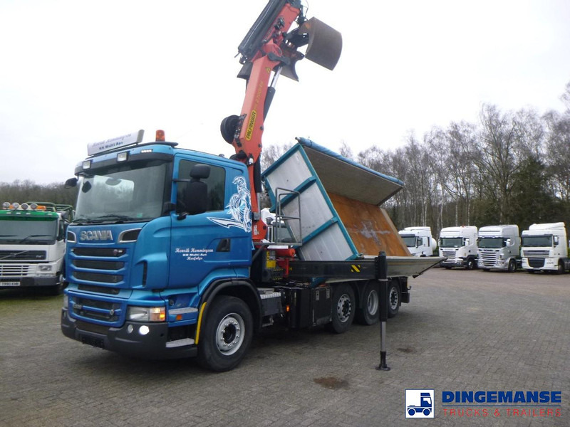 Scania R 500 8X2 tipper + Palfinger PK27001 EHD - Lastbil med kran: billede 5 Scania R 500 8X2 tipper + Palfinger PK27001 EHD - Lastbil med kran: billede 5