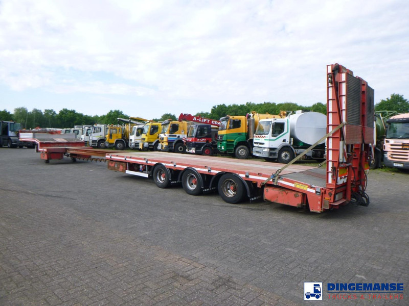 TURBO'S HOET 3-axle semi-lowbed trailer 39 t + ramps - Nedbygget platform sættevogn: billede 3 TURBO'S HOET 3-axle semi-lowbed trailer 39 t + ramps - Nedbygget platform sættevogn: billede 3
