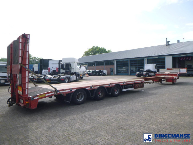TURBO'S HOET 3-axle semi-lowbed trailer 39 t + ramps - Nedbygget platform sættevogn: billede 4 TURBO'S HOET 3-axle semi-lowbed trailer 39 t + ramps - Nedbygget platform sættevogn: billede 4