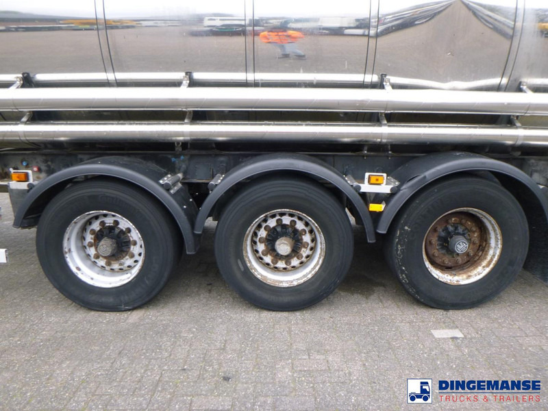 Van Hool Chemical tank inox 30 m3 / 1 comp - Tanksættevogn: billede 5 Van Hool Chemical tank inox 30 m3 / 1 comp - Tanksættevogn: billede 5