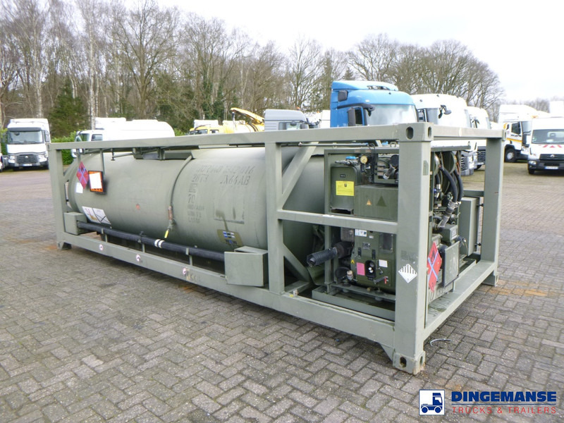 WEW (Westerwälder Eisenwerk) Fuel (kerosene, diesel) tank container 20 ft. inox 10 m3 / 1 comp + pump - Lagertank: billede 2 WEW (Westerwälder Eisenwerk) Fuel (kerosene, diesel) tank container 20 ft. inox 10 m3 / 1 comp + pump - Lagertank: billede 2