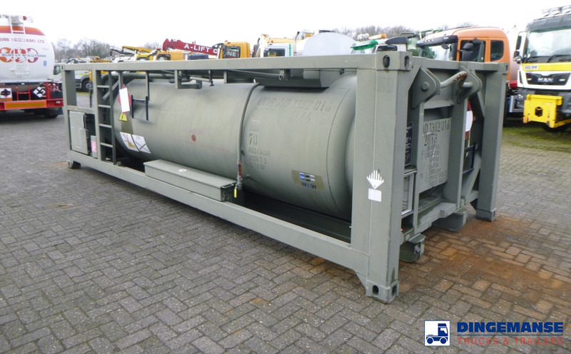 WEW (Westerwälder Eisenwerk) Fuel (kerosene, diesel) tank container 20 ft. inox 10 m3 / 1 comp + pump - Lagertank: billede 4 WEW (Westerwälder Eisenwerk) Fuel (kerosene, diesel) tank container 20 ft. inox 10 m3 / 1 comp + pump - Lagertank: billede 4