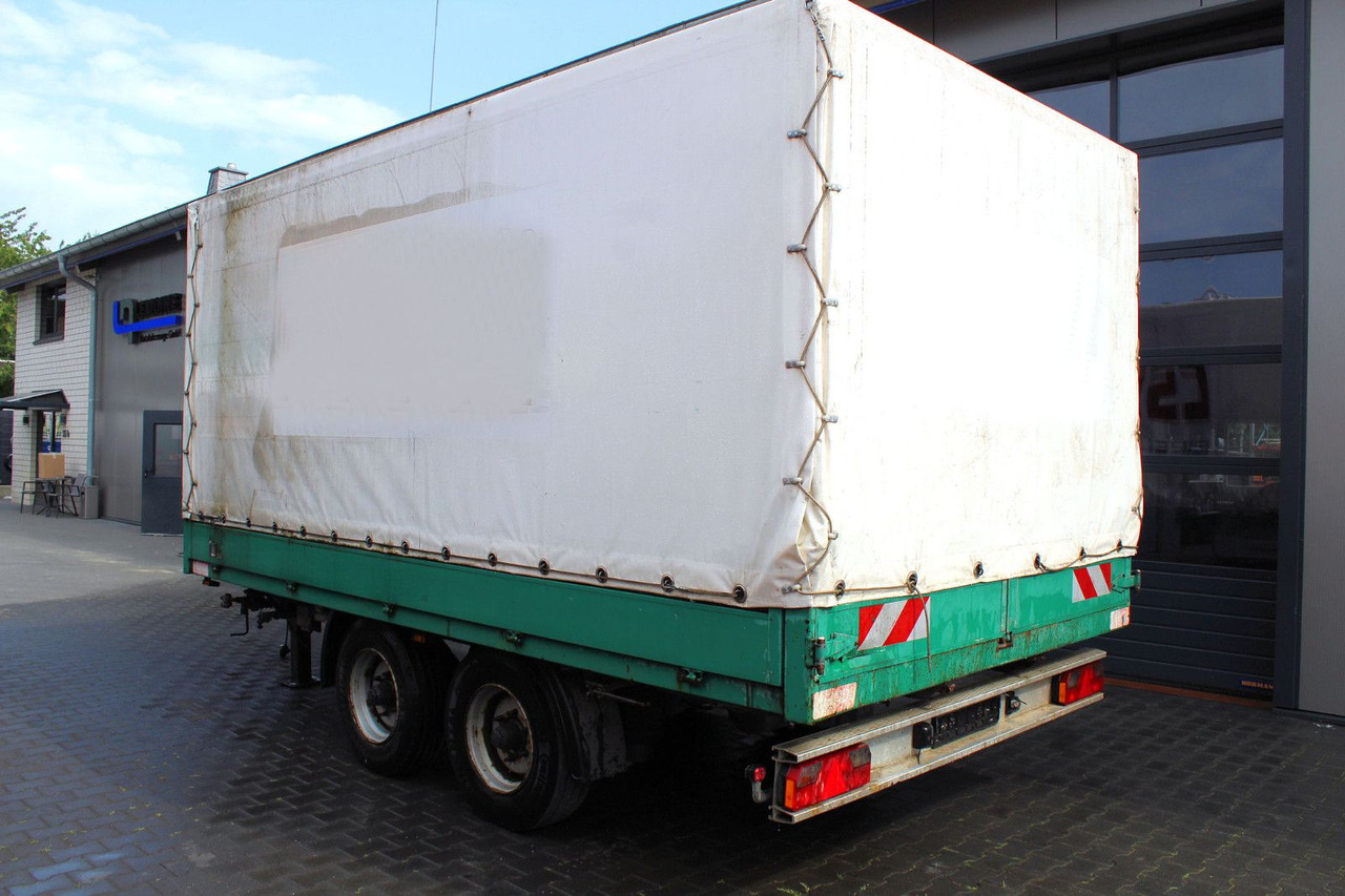 2-Achs Meindl Tandem Pritsche/Plane/Spriegel - Gardinanhænger: billede 1 2-Achs Meindl Tandem Pritsche/Plane/Spriegel - Gardinanhænger: billede 1