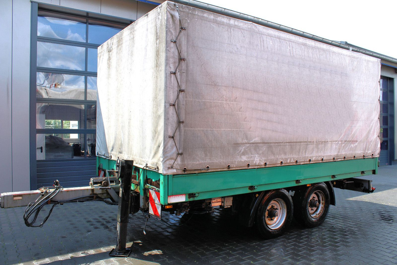 2-Achs Meindl Tandem Pritsche/Plane/Spriegel - Gardinanhænger: billede 2 2-Achs Meindl Tandem Pritsche/Plane/Spriegel - Gardinanhænger: billede 2