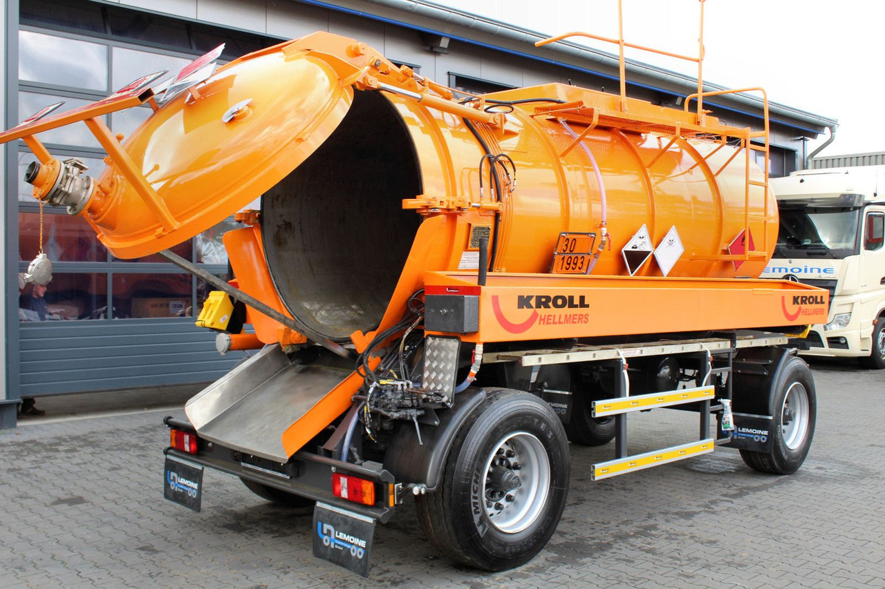 Kutschke 10m³ Kipper Saug u.Druck INOX +ADR/GGVS - Tankanhænger: billede 4 Kutschke 10m³ Kipper Saug u.Druck INOX +ADR/GGVS - Tankanhænger: billede 4