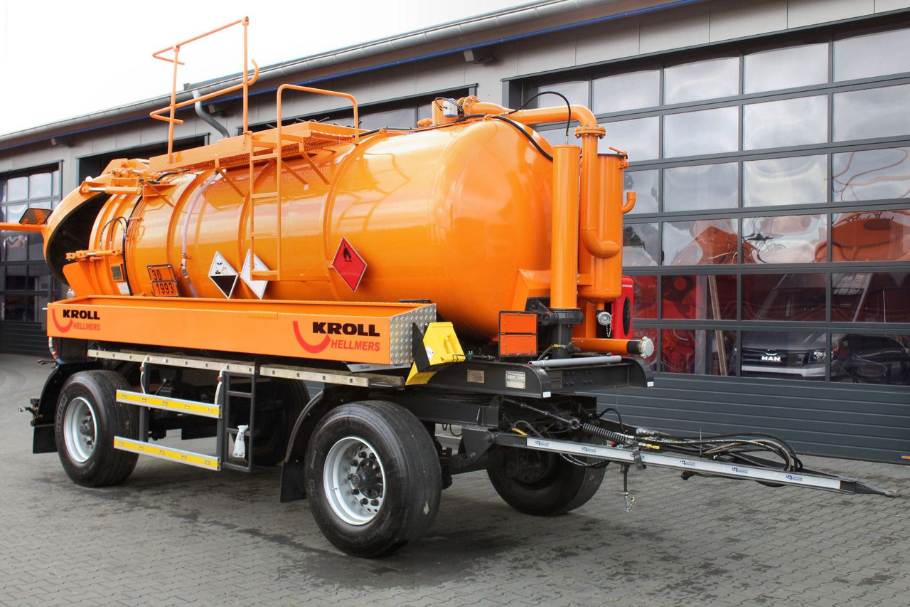 Kutschke 10m³ Kipper Saug u.Druck INOX +ADR/GGVS - Tankanhænger: billede 1 Kutschke 10m³ Kipper Saug u.Druck INOX +ADR/GGVS - Tankanhænger: billede 1